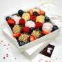Клубника в шоколаде микс малина и голубика 9 ягод фото 2